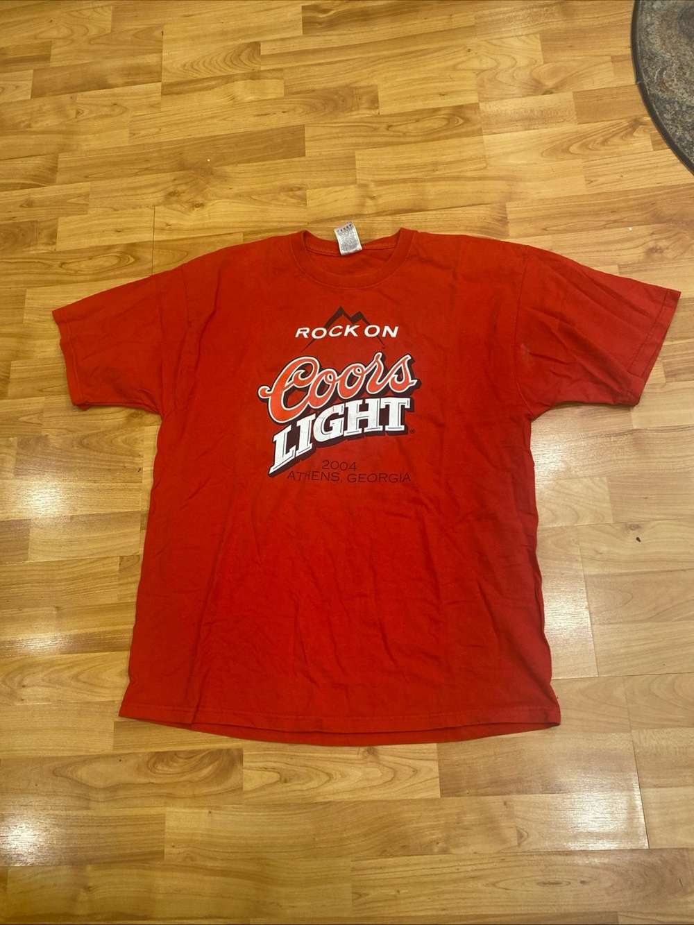 Fruit of the Loom Red Coors Light Graphic Tee - Men
